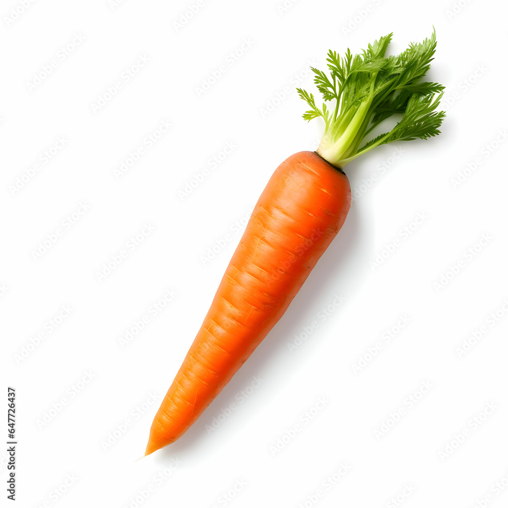 Carrot isolated on white background. High resolution Carrot isolated on white background. High resolution