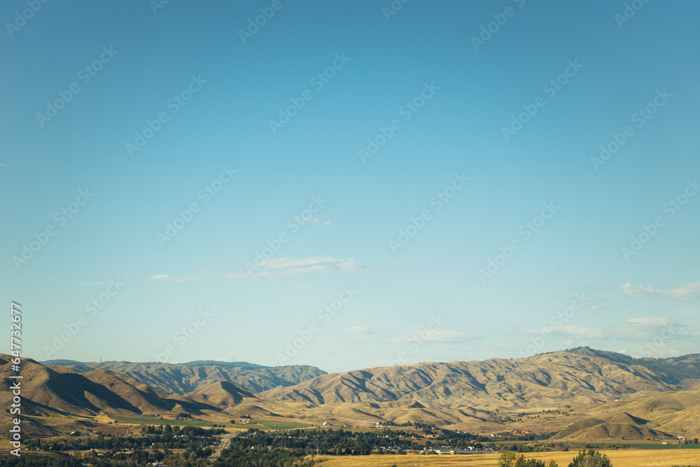 Treeless Mountain Range