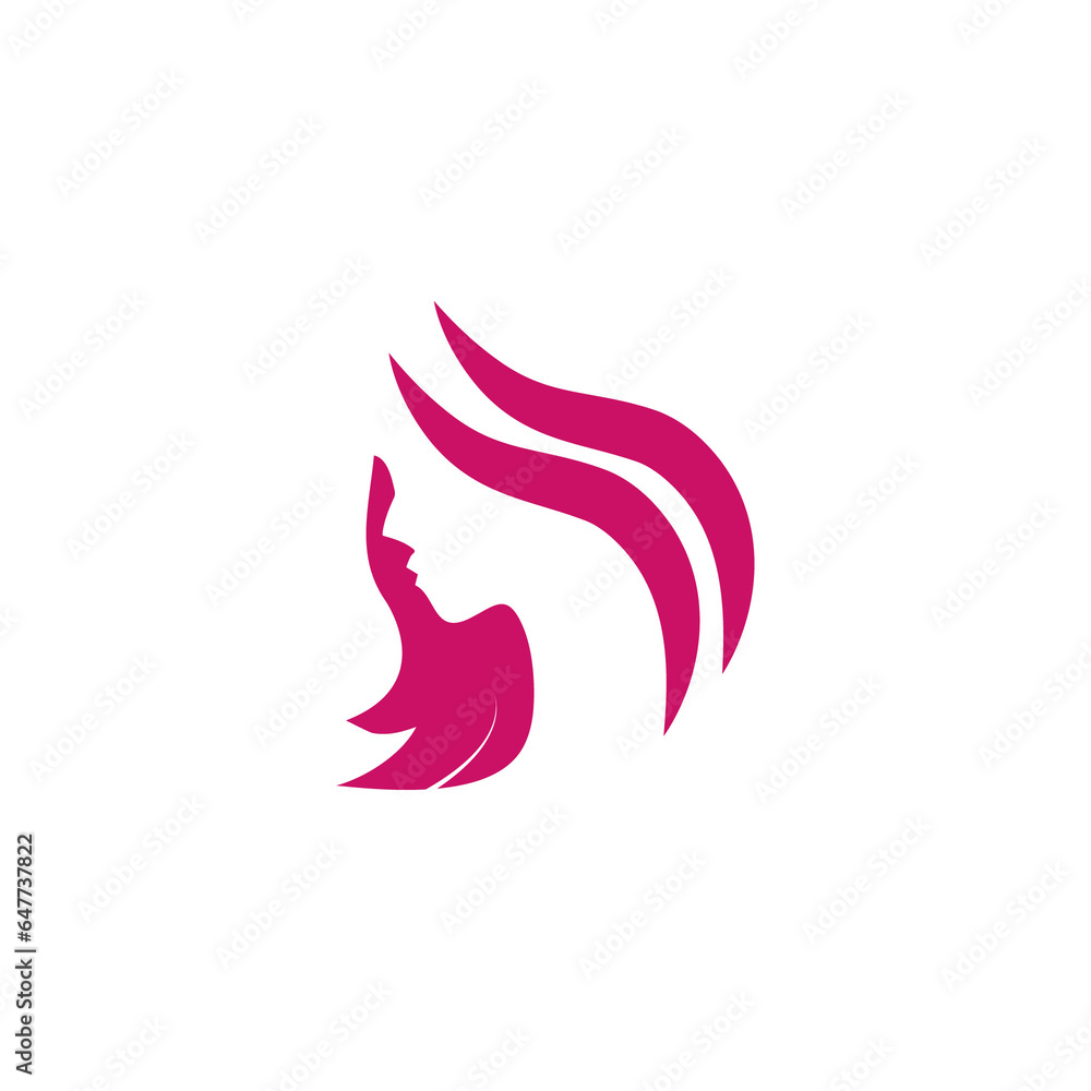 hairstyle logo icon hairstyle logo icon