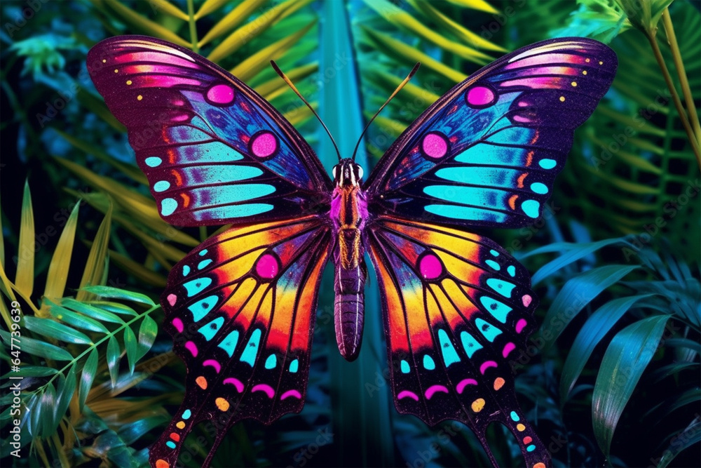 a very beautiful butterfly