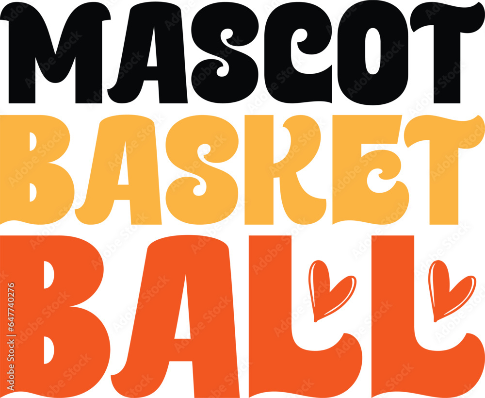 Basketball retro svg design