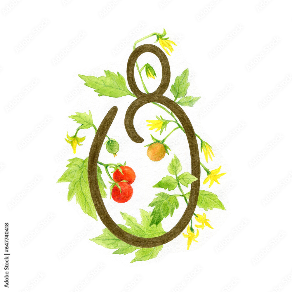 letter of the Georgian alphabet. letter ტ Stock Illustration | Adobe Stock