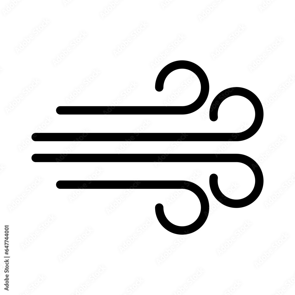 Simple wind icon. Wind power. Vector. Simple wind icon. Wind power. Vector.