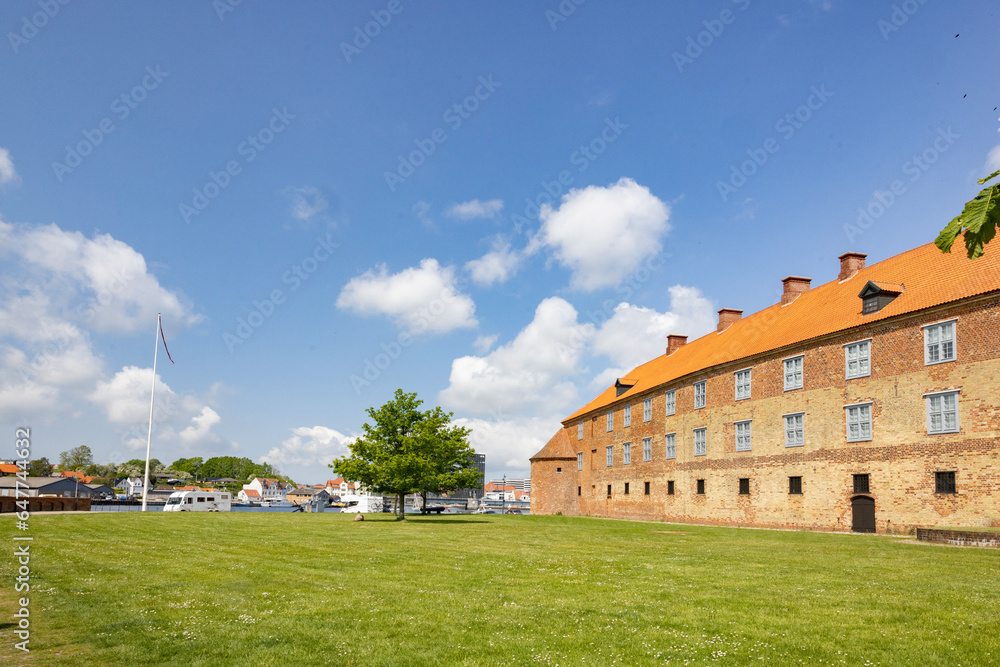 Sønderborg Castle - Brick-built, waterside castle originally dating from 12th century, housing cultural history museum. Denmark Sønderborg Castle - Brick-built, waterside castle originally dating from 12th century, housing cultural history museum. Denmark