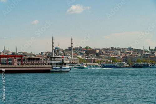 View of the Suleymaniye Mosque which was commissioned by Suleiman the Magnificent and designed by the imperial architect Mimar Sinan in Istanbul Turkey, Mai 19, 2023.