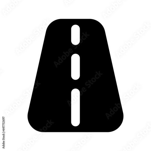 roadway glyph icon