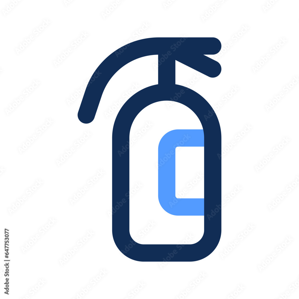 fire extinguisher outline color icon fire extinguisher outline color icon
