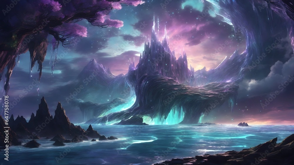 Fototapeta premium Fantasy landscape