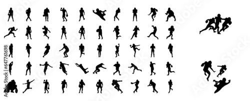Football (sport player set)
