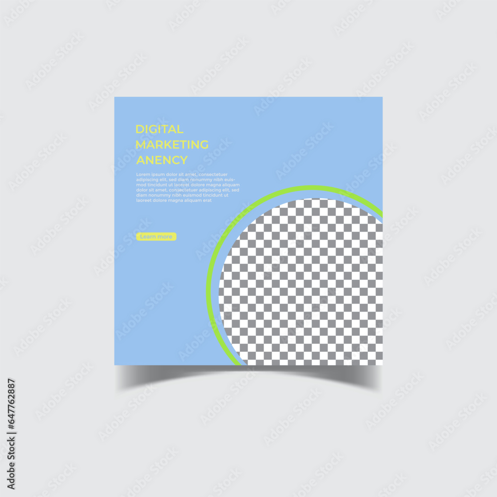 Editable minimal square banner template. Colorful background with shape. Suitable for social media posts and web ads. Editable minimal square banner template. Colorful background with shape. Suitable for social media posts and web ads.