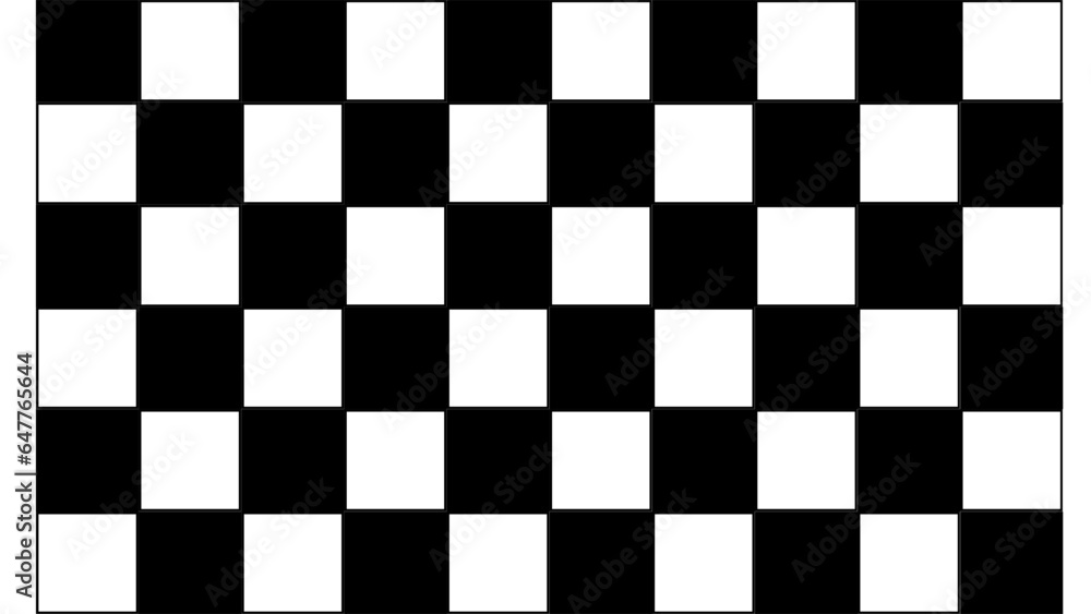 Fototapeta premium black and white chess board