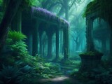 Mystic forest Wall Paper For Desktop