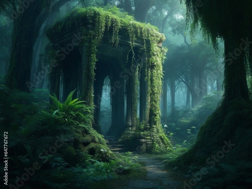 Mystic forest Wall Paper For Desktop © tarun