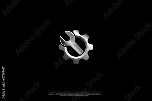 Automotive service, repair, speed, tuning car mechanic. Logo for business related to automotive industry concept. Vector illustration design template