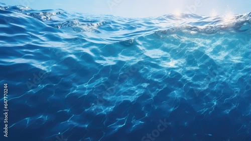 blue sea background 