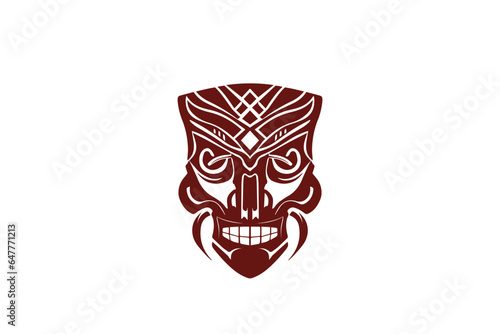tiki mask logo