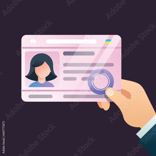 Verification of a female driver's license