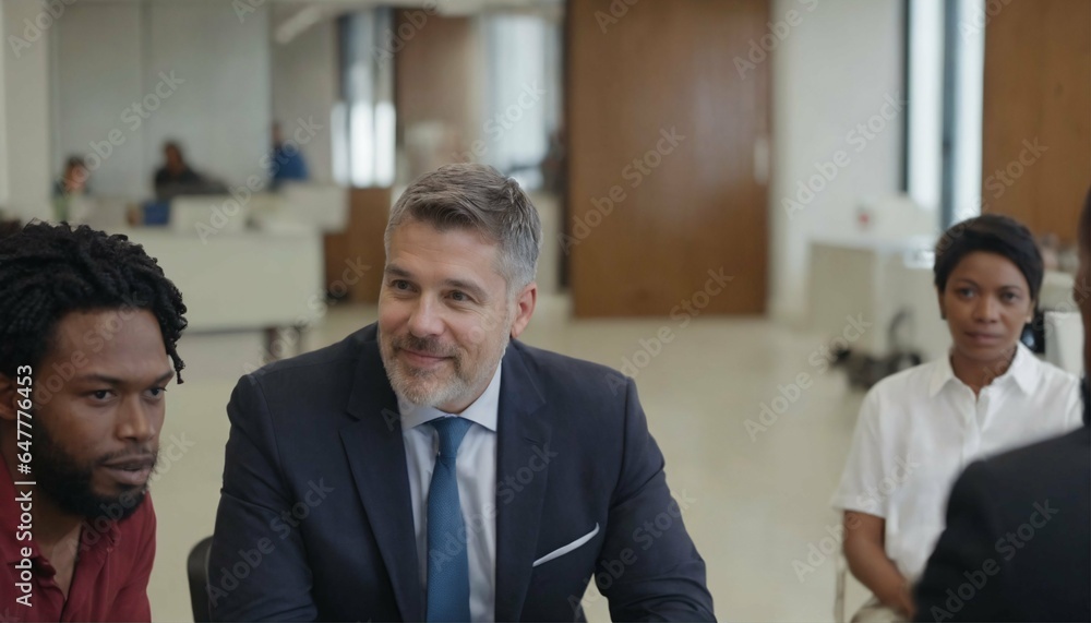 Smart and impeccable-looking diverse group of businesspeople posing confidently for a professional team photo Smart and impeccable-looking diverse group of businesspeople posing confidently for a professional team photo