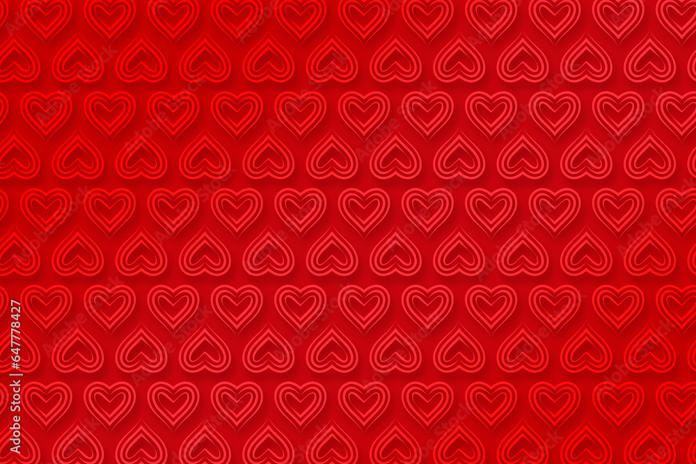 Heart pattern seamless red background Heart pattern seamless red background