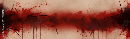 Background with texture and blood stains. Blood splatter. Blood drops. Halloween blood. 