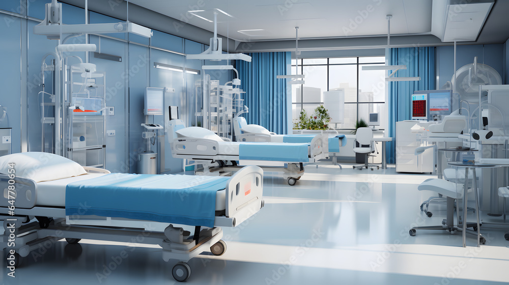 Contemporary Healthcare: Hospital Equipment and Beds
