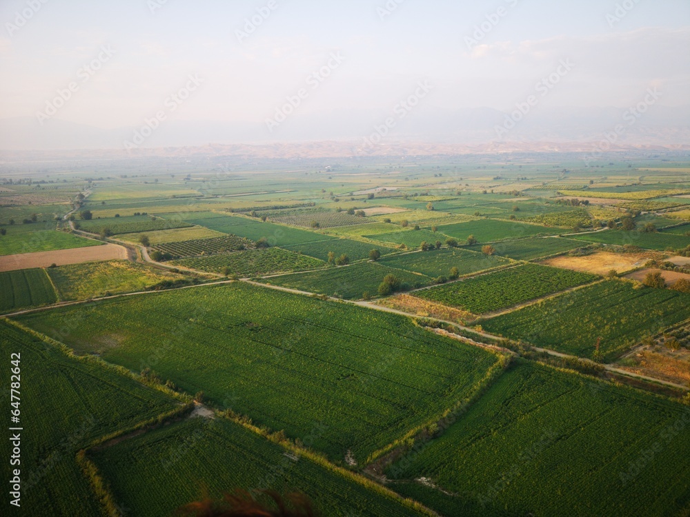 Ballonfahrt Kappadokien und Pamukkale, Türkei von oben