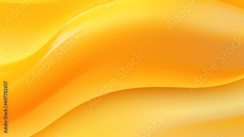 Abstract yellow curve wave with line textured background. AI generated