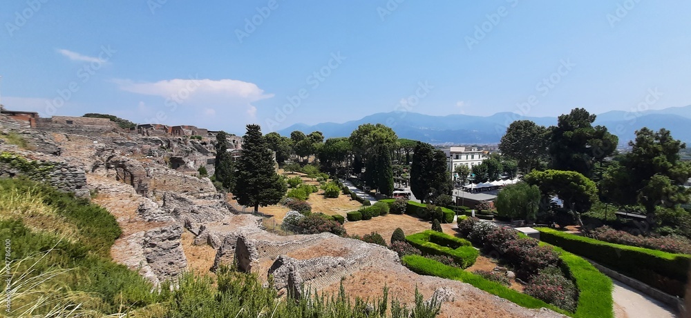 View from Pompei