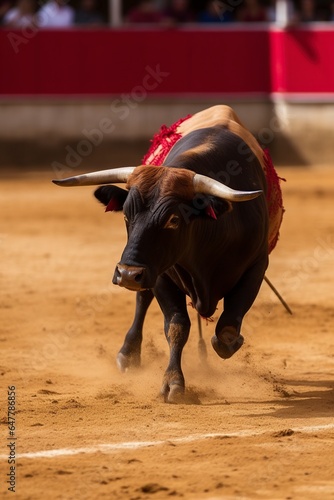 traditional bullfight in Spain