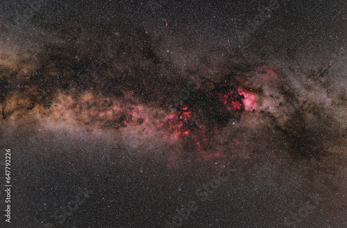 Picture of Cygnus constellation from Croatia, Korcula 
