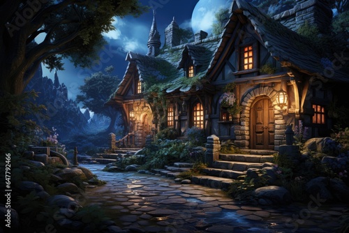 Fantasy Realm's Secluded Cabin in Enchanted Woods © Exotic Escape