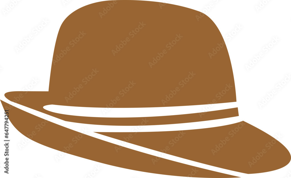 hat icon singly color transparent hat icon singly color transparent