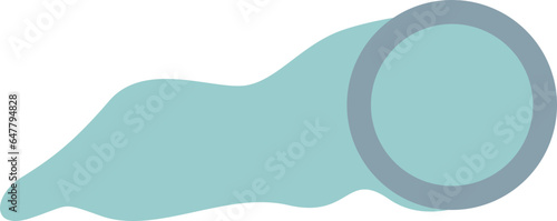 condom icon light blue open 