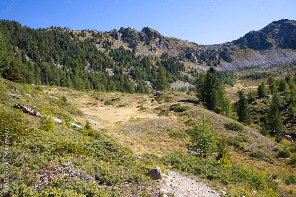 Hochebene vor dem Zwölferkreuz , weg zum Hasenöhrl