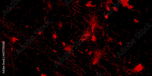 Grunge texture. Black ink blow explosion. Splatter background. Grunge ink paint splats, blots and splashes