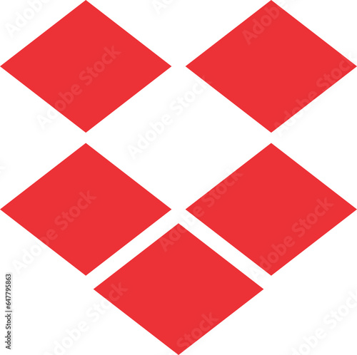 red open box icon transparent 