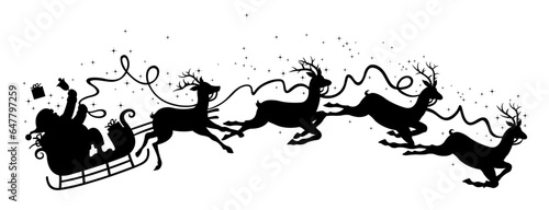 sledding silhouette