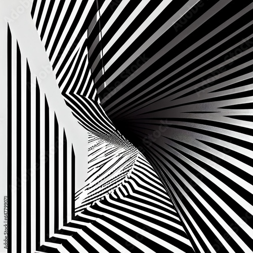 black and white abstract background