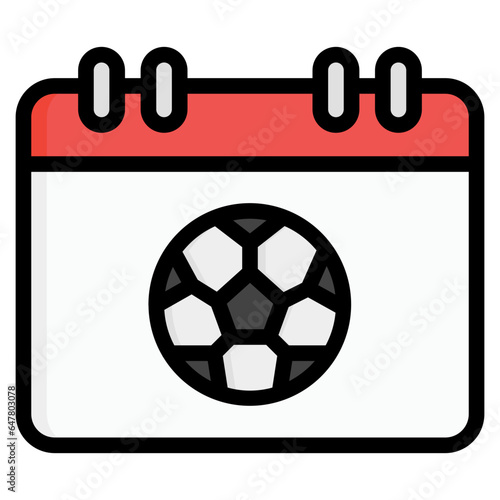 calendar, event, date, schedule, time, football, qatar, world cup, qatar 2022, soccer, sport, icon, icons, graphic, design, vector, illustration, sign, symbol, pictogram, background, isolated, element