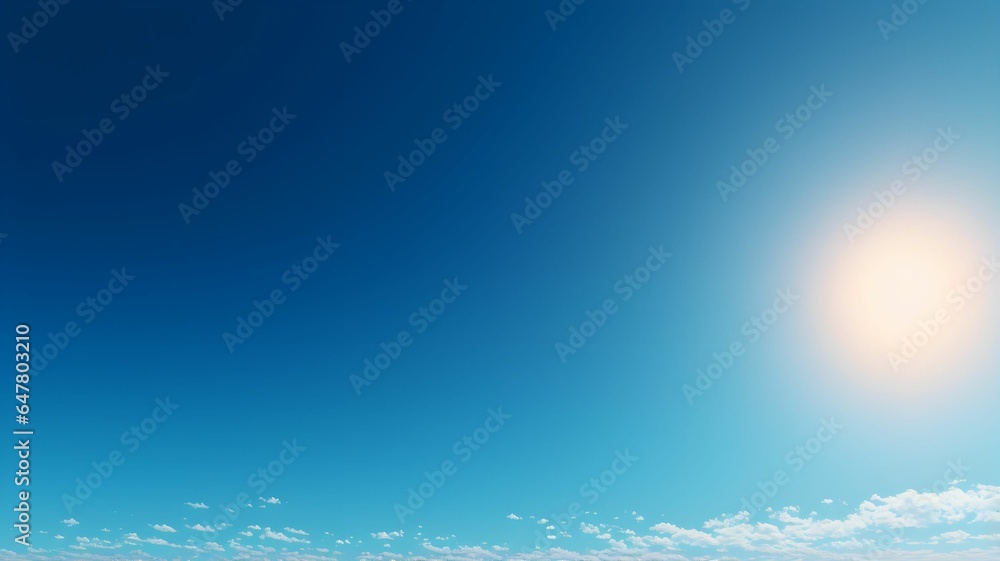 Simple sky gradient background, sunny day with no clouds, bright light, blue sky with fair weather, daylight Simple sky gradient background, sunny day with no clouds, bright light, blue sky with fair weather, daylight