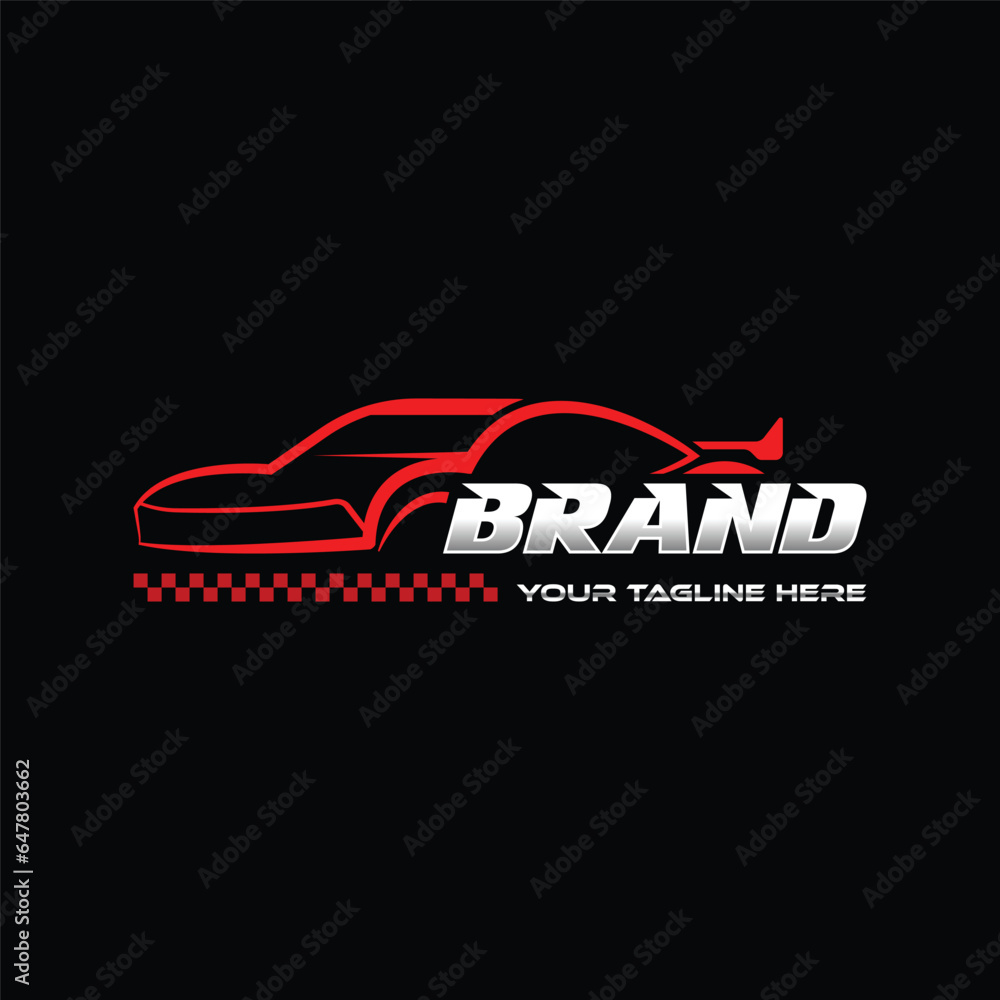 Fototapeta premium Perfect logo for business related to automotive industry