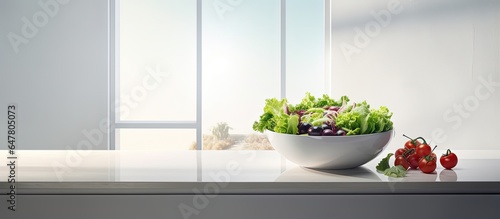 Modern kitchen s salad bowl