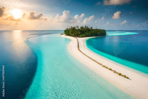 beach in the maldives