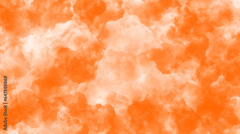 Orange clouds. Clouds with transparent background of orange color. Bottomless clouds. Clouds PNG. Cloud frames loose clouds and backgrounds with cloud textures with transparencies.