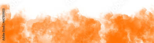 Orange clouds. Clouds with transparent background of orange color. Bottomless clouds. Clouds PNG. Cloud frames loose clouds and backgrounds with cloud textures with transparencies. © Moon Project
