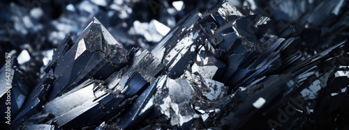 iron texture under microscope, a deconstructed precious metal with sharp edges, abstract iron silver background, AI 