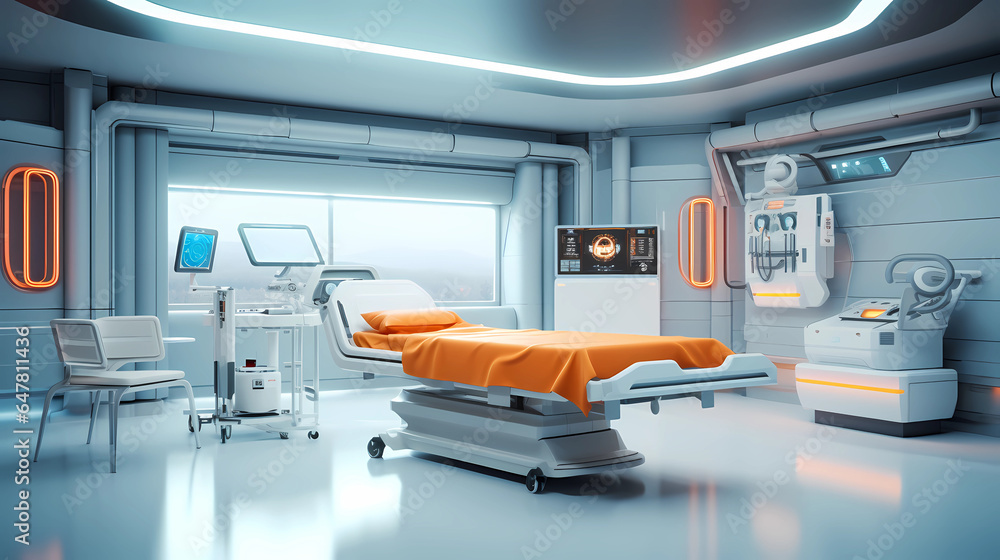 modern healthcare interiors, nurses, doctors, architectural awards, full, beds, modern high tech medical equipment, muted colors, orange, cyan accents, minimalistic, insanely detailed, spacious, sense modern healthcare interiors, nurses, doctors, architectural awards, full, beds, modern high tech medical equipment, muted colors, orange, cyan accents, minimalistic, insanely detailed, spacious, sense