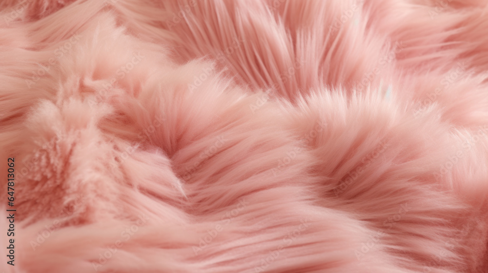 Pink fur texture background. Pink fur texture background.