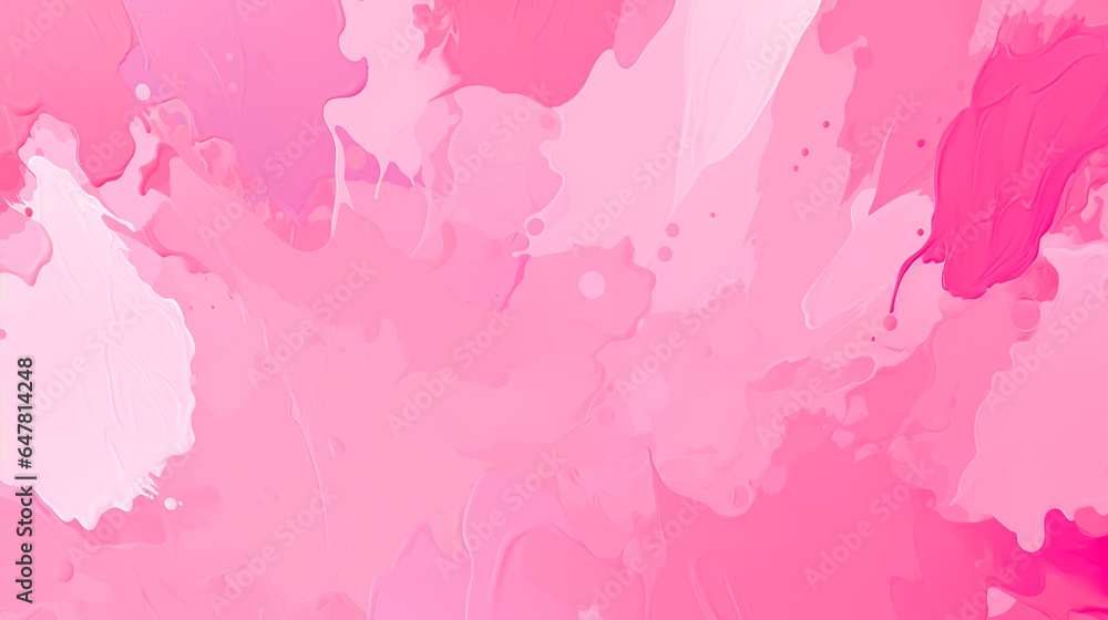 nature textured pink paint colour splash seamless patter, vivid color background