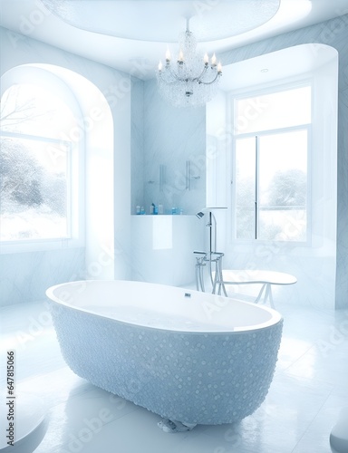 Cuarto de baño impecable